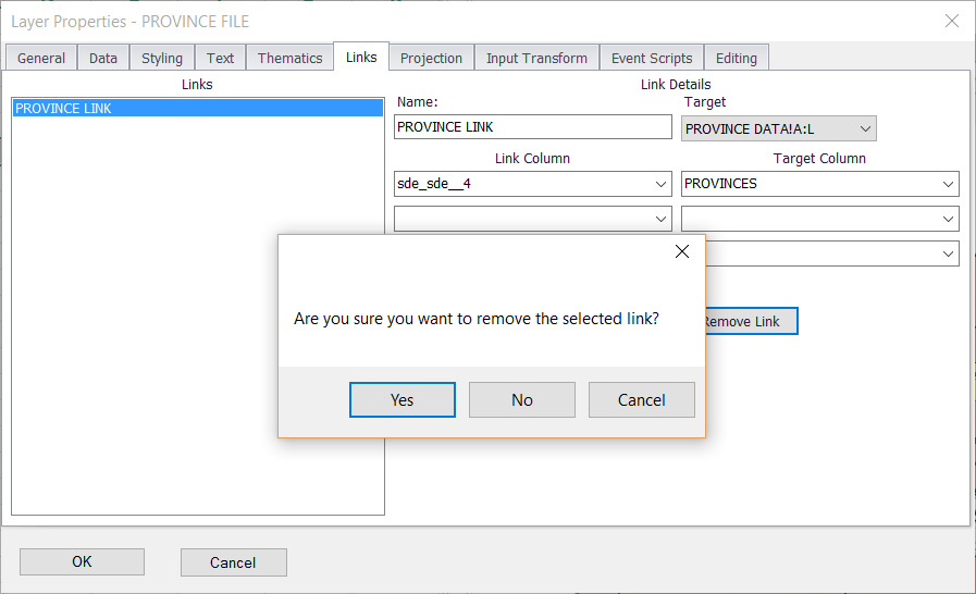 Linking spreadsheet to shapefile - 4