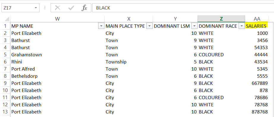 Update Spreadsheet data - 1